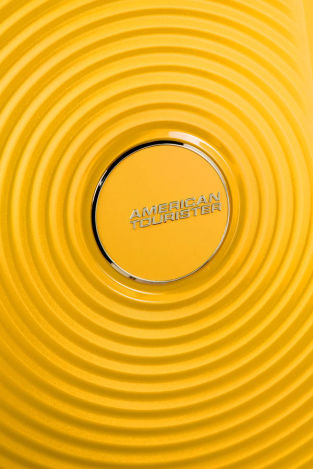 Mala de Viagem Grande 77cm Expansível Amarela - Soundbox | American Tourister®
