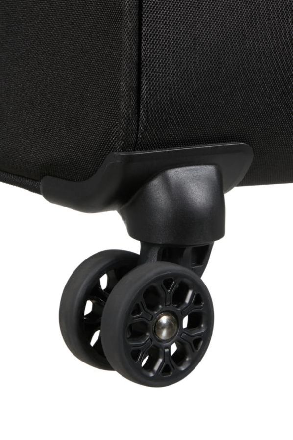 Mala de Viagem Média 68cm Expansível 4 Rodas Preta/Cinzenta - Sky Surfer | American Tourister