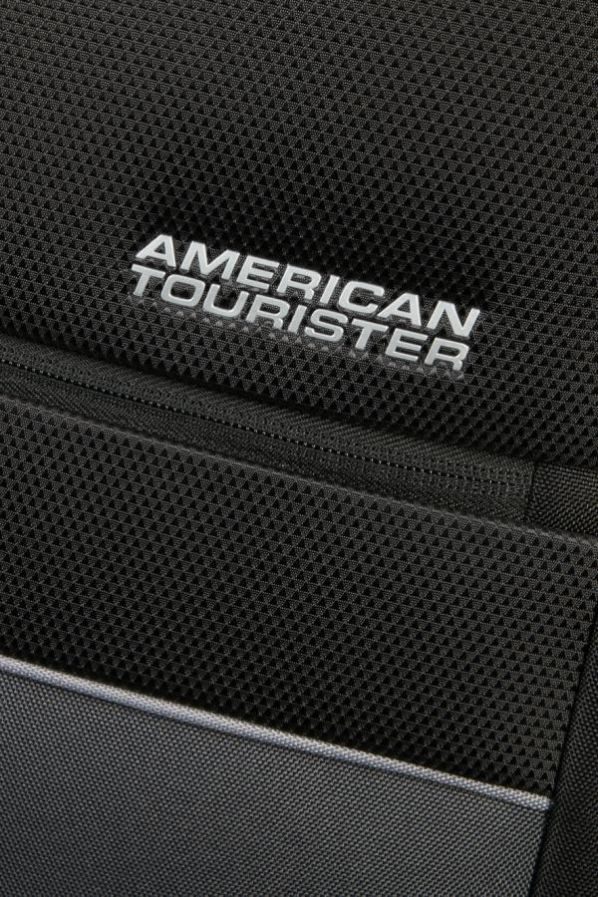 Mala de Viagem Grande 80cm Expansível 4 Rodas Preta/Cinzenta - Sky Surfer | American Tourister
