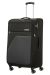 Mala de Viagem Grande 80cm Expansível 4 Rodas Preta/Cinzenta - Sky Surfer | American Tourister