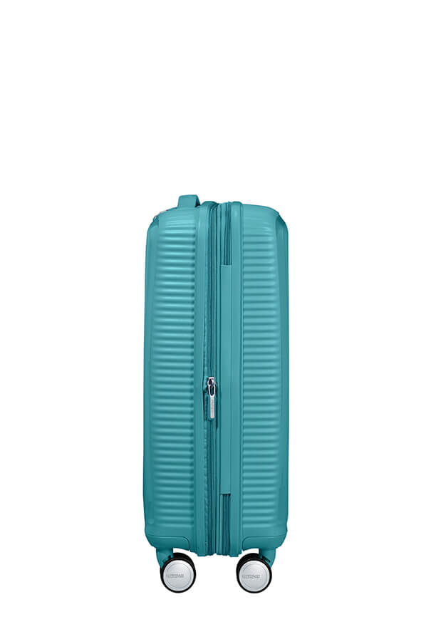 Mala de Cabine 55cm Expansível Turquesa - Soundbox | American Tourister®