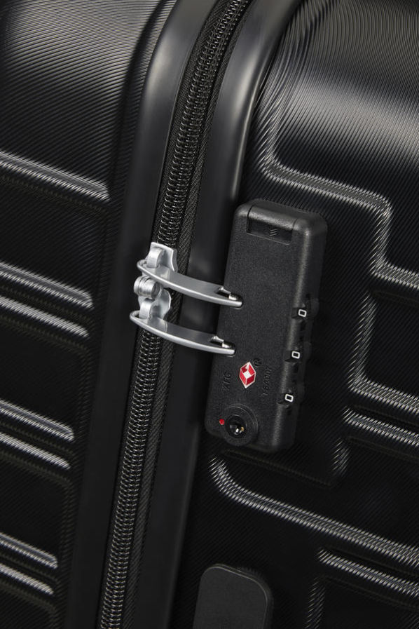 Mala de Viagem Média 66cm 4 Rodas Preto Universo - ActivAir | American Tourister