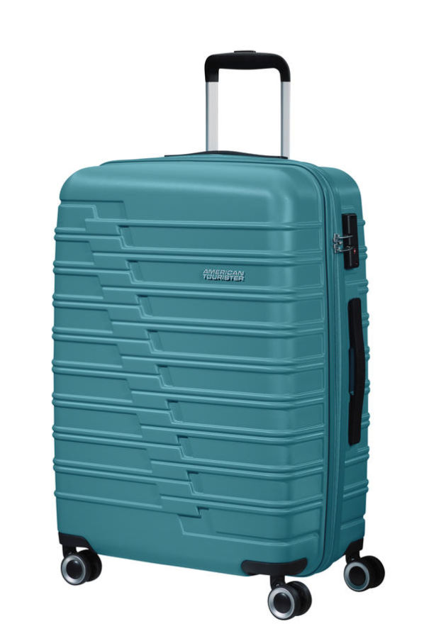Mala de Viagem Média 66cm 4 Rodas Azul-Petróleo - ActivAir | American Tourister