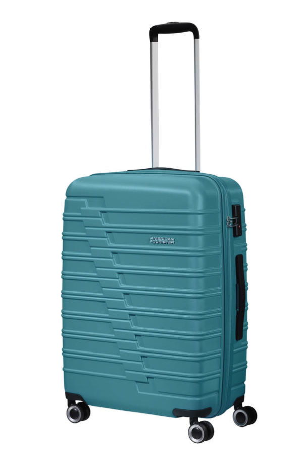 Mala de Viagem Média 66cm 4 Rodas Azul-Petróleo - ActivAir | American Tourister