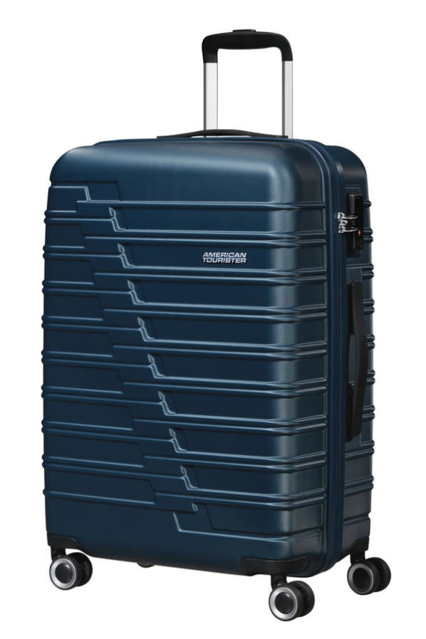 Mala de Viagem Média 66cm 4 Rodas Azul-Marinho - ActivAir | American Tourister