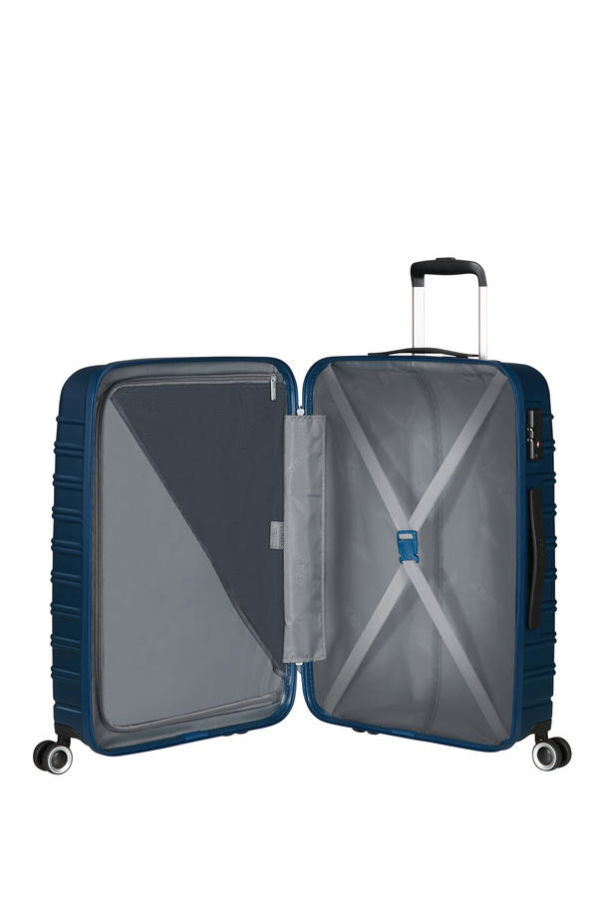 Mala de Viagem Média 66cm 4 Rodas Azul-Marinho - ActivAir | American Tourister