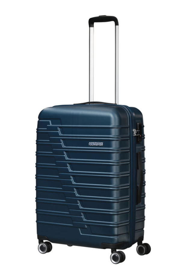 Mala de Viagem Média 66cm 4 Rodas Azul-Marinho - ActivAir | American Tourister