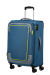 Mala de Viagem Média 68cm Expansível 4 Rodas Azul Coroa - Pulsonic | American Tourister