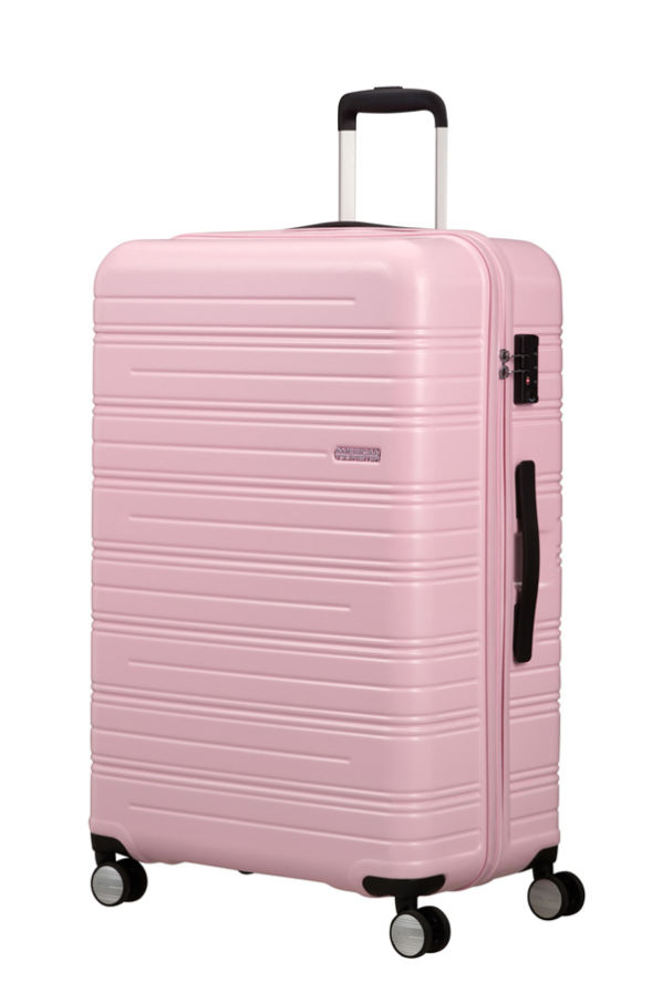 Mala de Viagem Média 67cm 4 Rodas Rosa Mate - High Turn | American Tourister