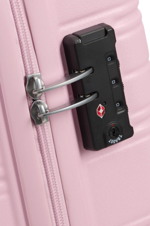 Mala de Viagem Média 67cm 4 Rodas Rosa Mate - High Turn | American Tourister