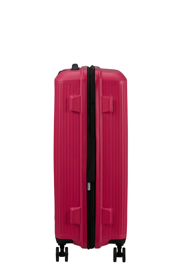Mala de Viagem Média 67cm Expansível 4 Rodas Rosa - AeroStep | American Tourister