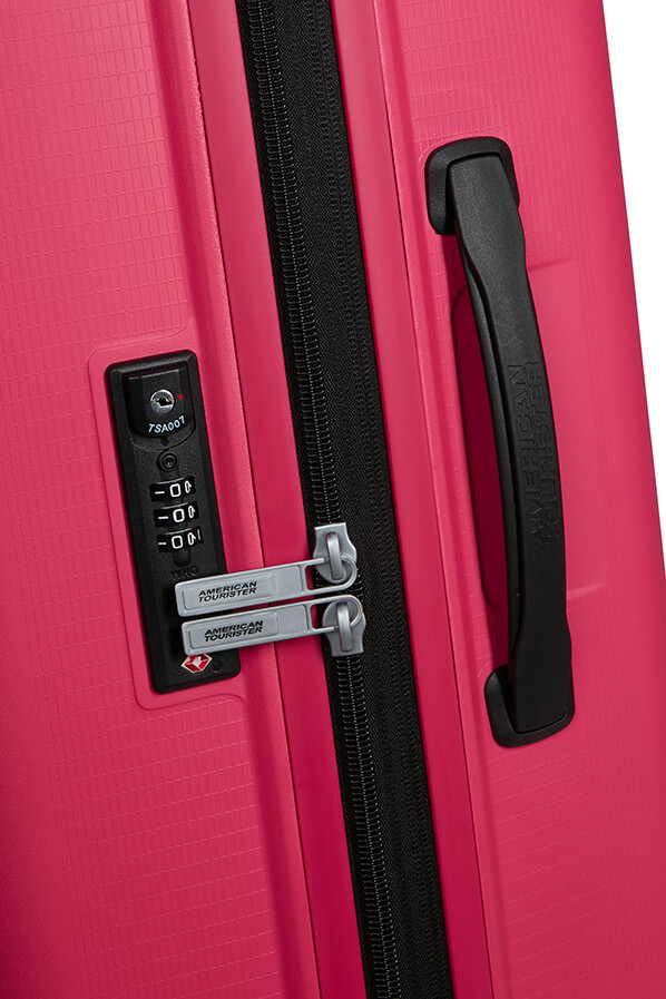 Mala de Viagem Média 67cm Expansível 4 Rodas Rosa - AeroStep | American Tourister