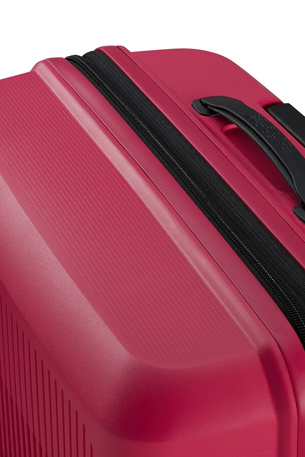 Mala de Viagem Média 67cm Expansível 4 Rodas Rosa - AeroStep | American Tourister