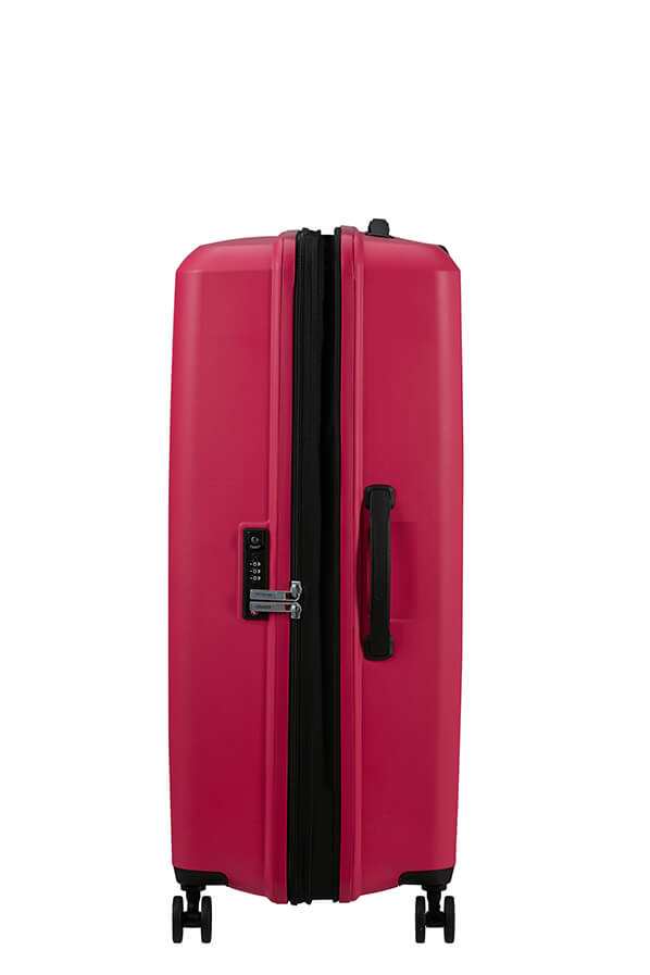 Mala de Viagem Grande 77cm Expansível 4 Rodas Rosa - AeroStep | American Tourister
