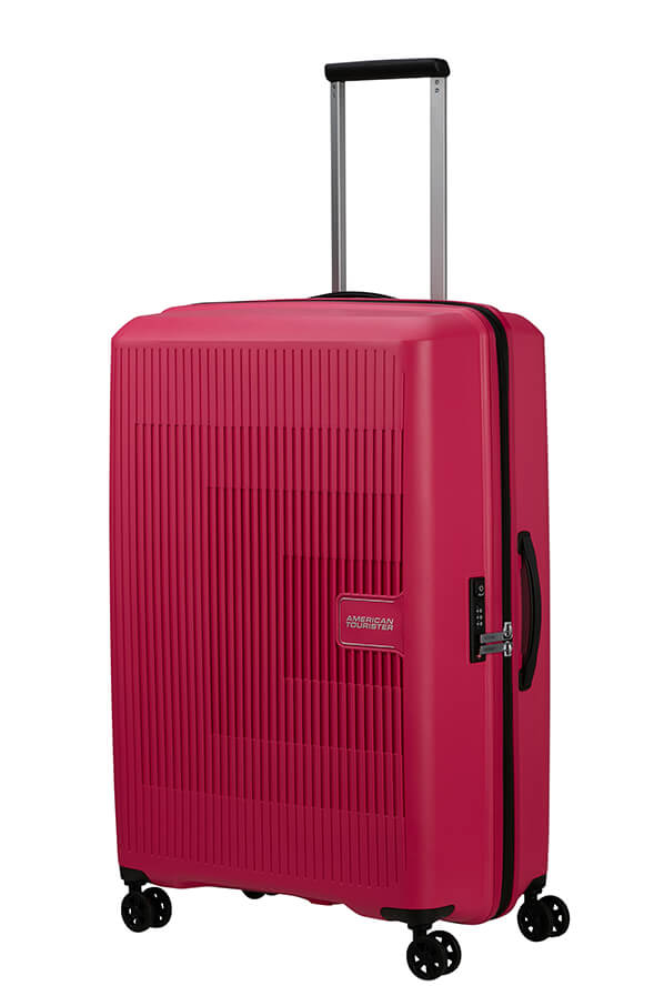 Mala de Viagem Grande 77cm Expansível 4 Rodas Rosa - AeroStep | American Tourister