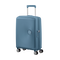 Mala de Cabine 55cm Expansível Azul Pedra - Soundbox | American Tourister®