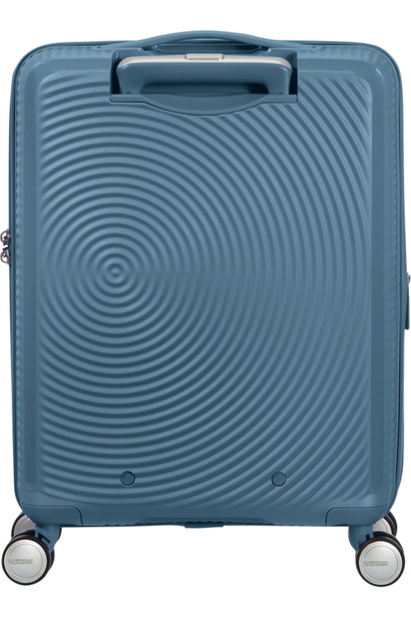 Mala de Cabine 55cm Expansível Azul Pedra - Soundbox | American Tourister®