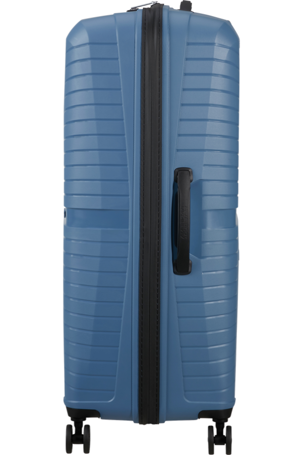 Mala de Viagem Superleve Grande 77cm 4 Rodas Azul-Coroa - Airconic | American Tourister®
