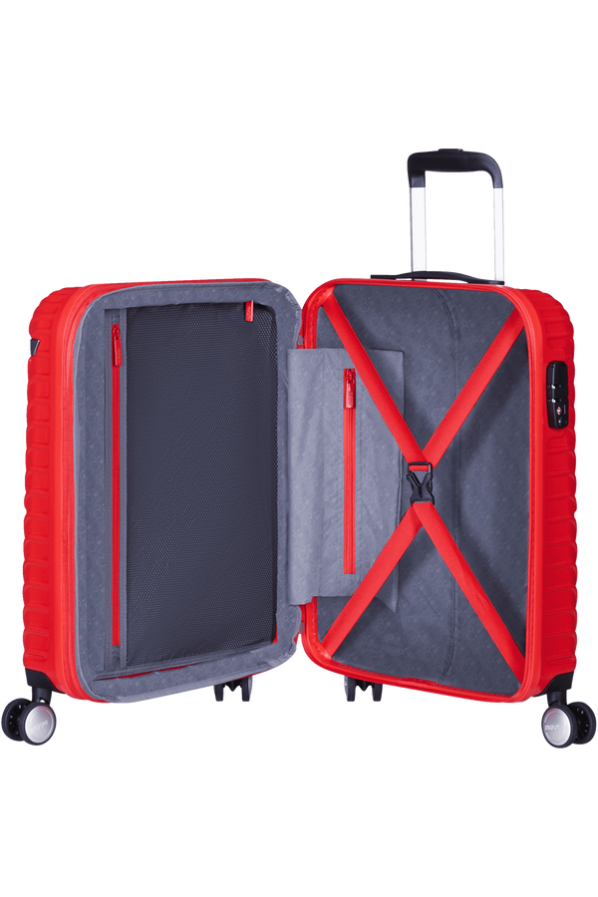 Mala de Cabine 55cm Expansível 4 Rodas Mickey Vermelho - Mickey Clouds | American Tourister