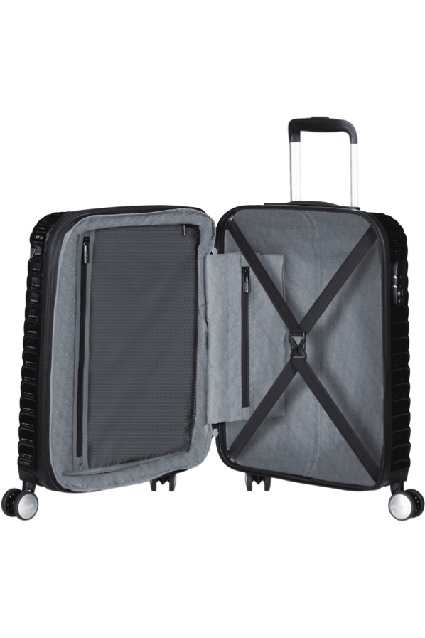 Mala de Cabine 55cm Expansível 4 Rodas Mickey Preto  - Mickey Clouds | American Tourister
