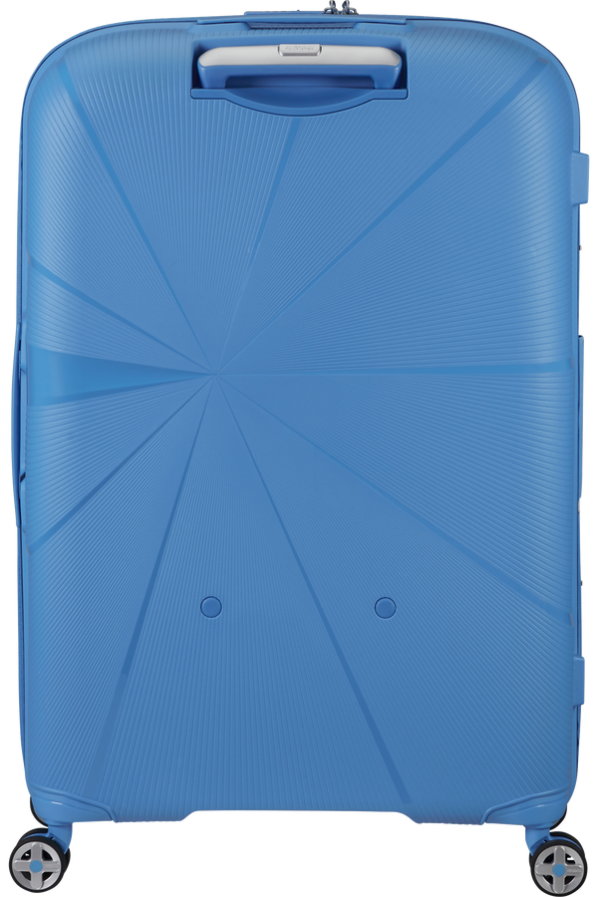 Mala de Viagem Grande 77cm Expansível 4 Rodas Azul Tranquilo - StarVibe | American Tourister