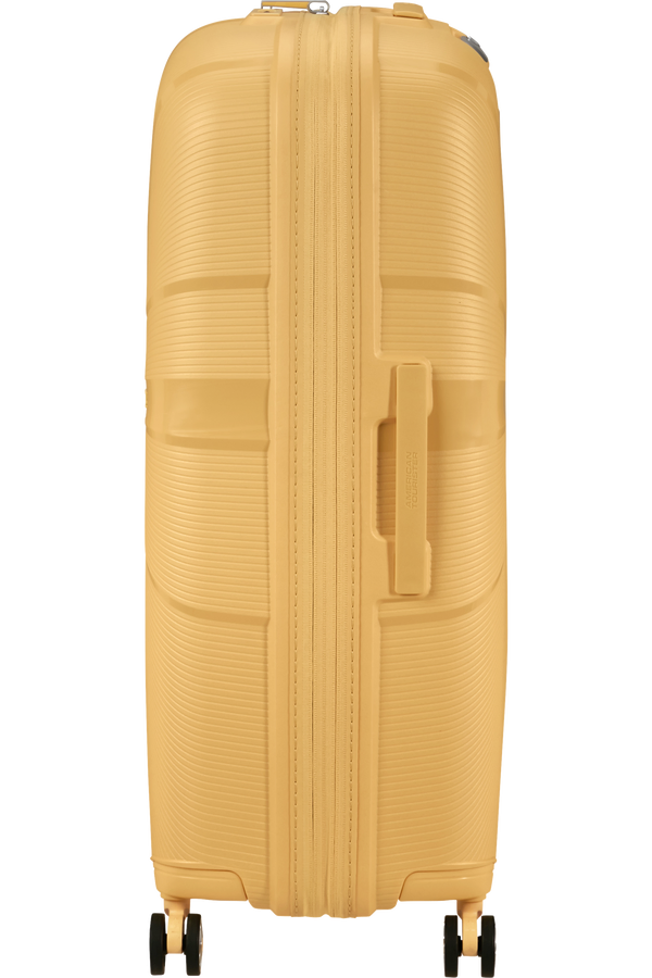 Mala de Viagem Grande 77cm Expansível 4 Rodas Metalizada Banana - StarVibe | American Tourister