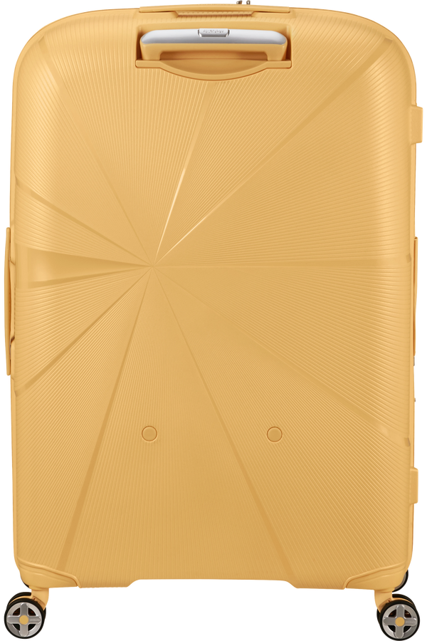 Mala de Viagem Grande 77cm Expansível 4 Rodas Metalizada Banana - StarVibe | American Tourister