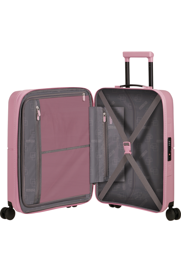 Mala de Cabine 55cm Expansível 4 Rodas Lilás Cor-de-Rosa - DashPop | American Tourister®
