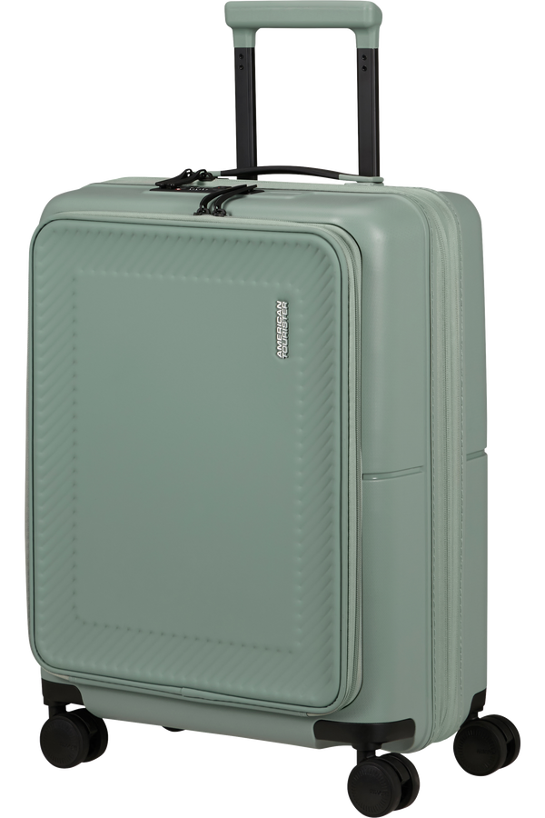 Mala de Cabine 55cm Expansível 4 Rodas com Bolso para Portátil 15.6" Verde Iceberg - DashPop | 