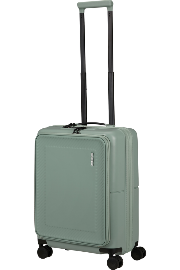 Mala de Cabine 55cm Expansível 4 Rodas com Bolso para Portátil 15.6" Verde Iceberg - DashPop | 