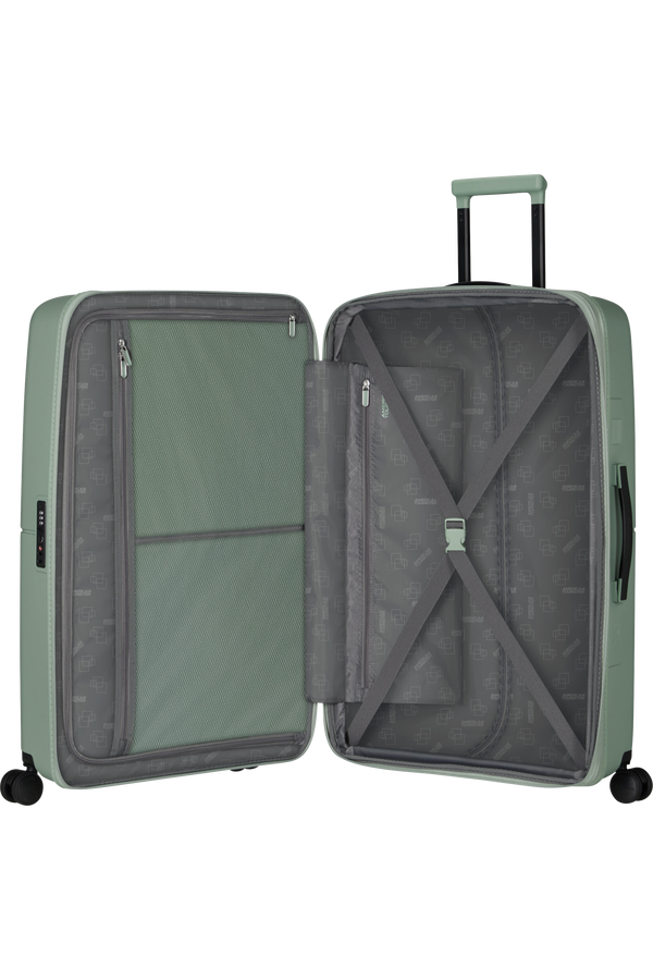 Mala de Viagem Grande 77cm Expansível 4 Rodas Verde Iceberg - DashPop | American Tourister®