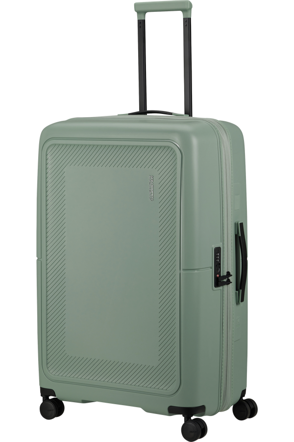 Mala de Viagem Grande 77cm Expansível 4 Rodas Verde Iceberg - DashPop | American Tourister®