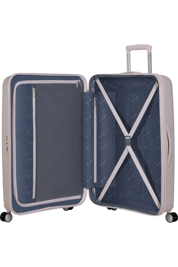 Mala de Viagem Grande 77cm Expansível Praia Brilhante - Soundbox | American Tourister®