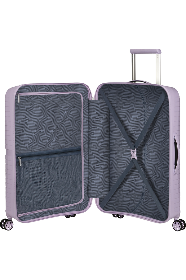 Mala de Viagem Superleve Média 67cm 4 Rodas Lilás - Airconic | American Tourister®