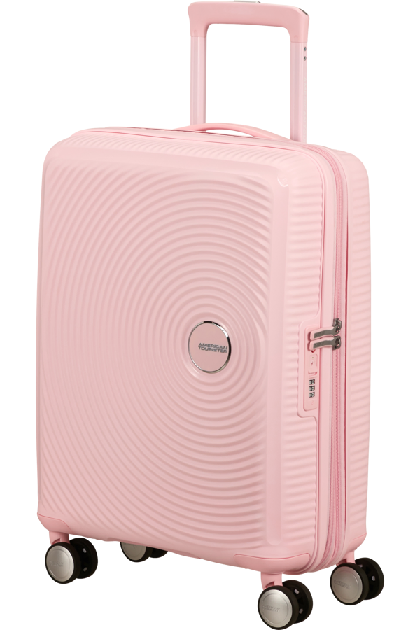 Mala de Cabine 55cm Expansível Cor de Rosa Pastel - Soundbox | American Tourister®