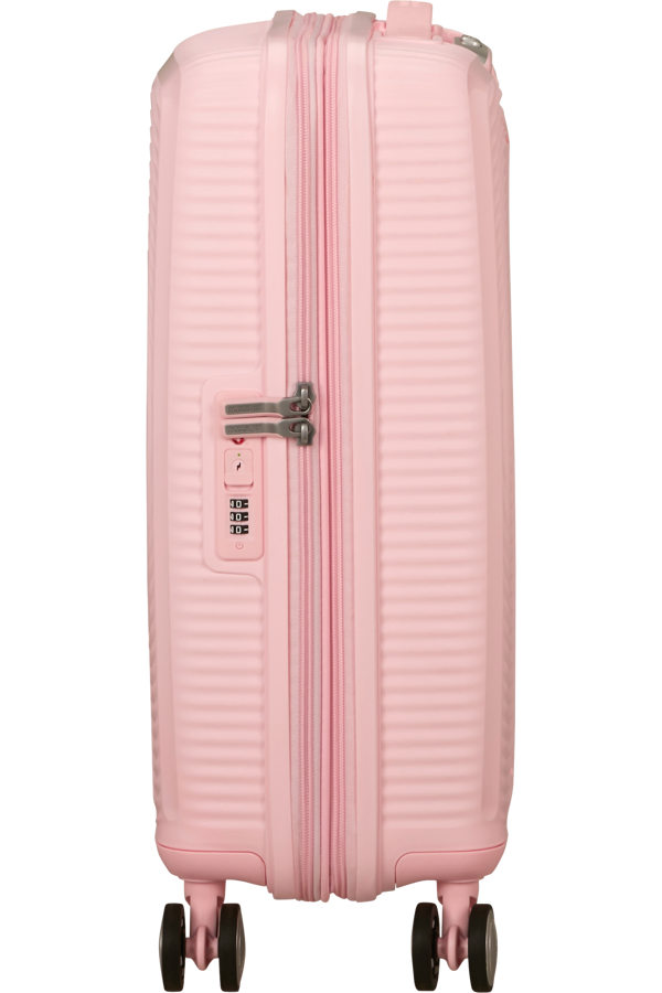 Mala de Cabine 55cm Expansível Cor de Rosa Pastel - Soundbox | American Tourister®