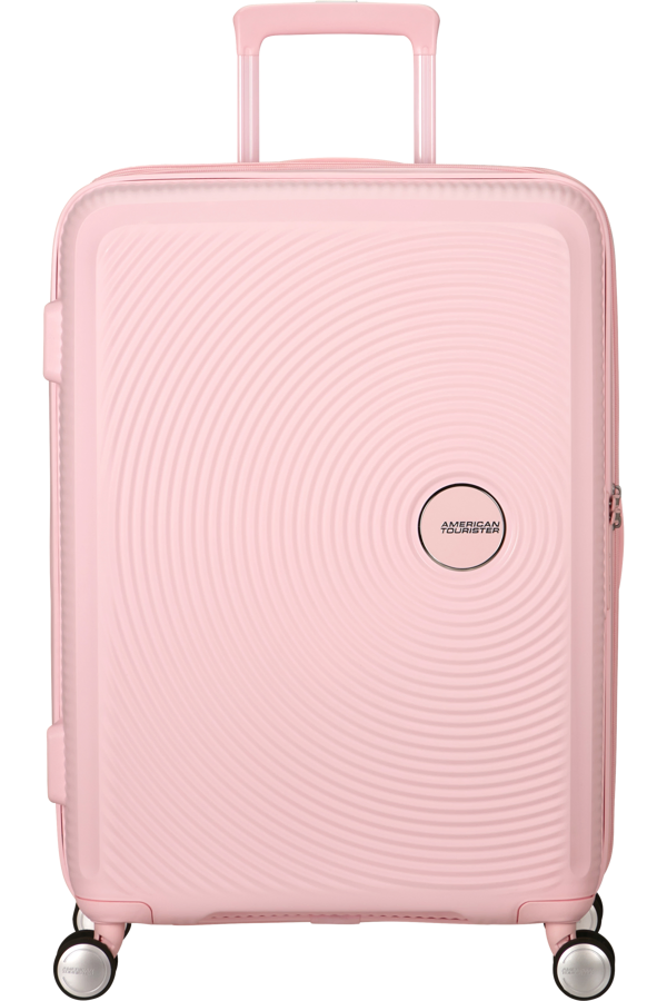 Mala de Viagem Média 67cm Expansível Cor de Rosa Pastel - Soundbox | American Tourister®