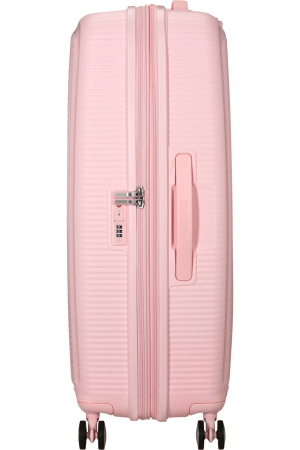 Mala de Viagem Grande 77cm Expansível Cor de Rosa Pastel - Soundbox | American Tourister®