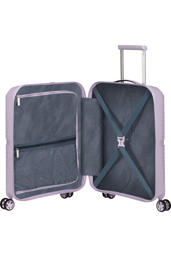 Mala de Cabine Superleve 55cm 4 Rodas Lilás - Airconic | American Tourister®