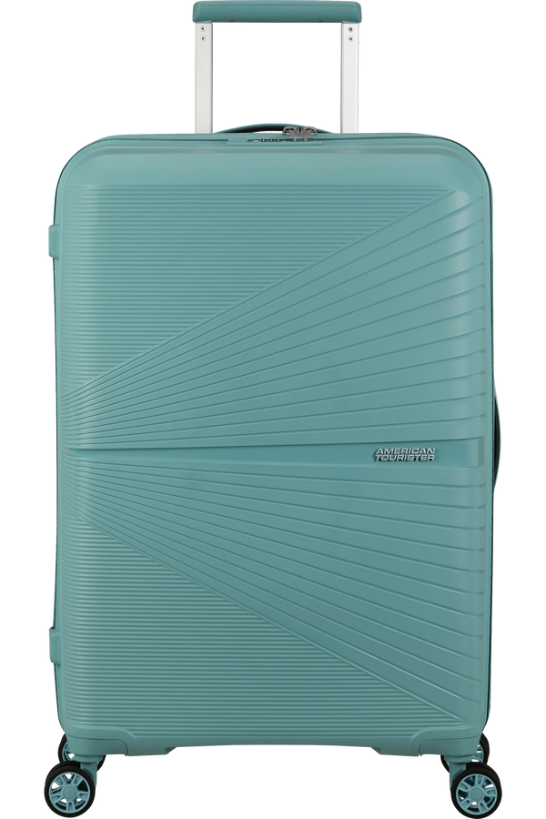 Mala de Viagem Superleve Média 67cm 4 Rodas Turquesa - Airconic | American Tourister®
