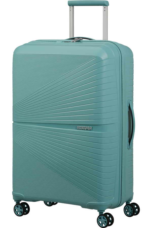 Mala de Viagem Superleve Média 67cm 4 Rodas Turquesa - Airconic | American Tourister®