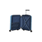 Mala de Cabine Superleve 55cm 4 Rodas com Bolso para Portátil 15.6 Azul-Coroa/Lima - Airconic | Ame