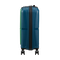 Mala de Cabine Superleve 55cm 4 Rodas com Bolso para Portátil 15.6 Azul/Verde - Airconic | American