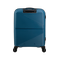 Mala de Cabine Superleve 55cm 4 Rodas com Bolso para Portátil 15.6 Azul/Verde - Airconic | American