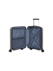 Mala de Cabine Superleve 55cm 4 Rodas com Bolso para Portátil 15.6 Cinzento/Laranja - Airconic | Am