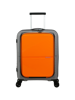 Mala de Cabine Superleve 55cm 4 Rodas com Bolso para Portátil 15.6 Cinzento/Laranja - Airconic | Am