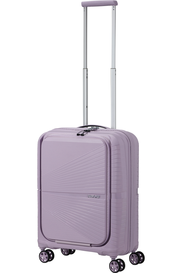 Mala de Cabine Superleve 55cm 4 Rodas com Bolso para Portátil 15.6 Lilás - Airconic | American Tour