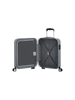 Mala de Cabine 55cm 4 Rodas Prateada - High Turn | American Tourister®