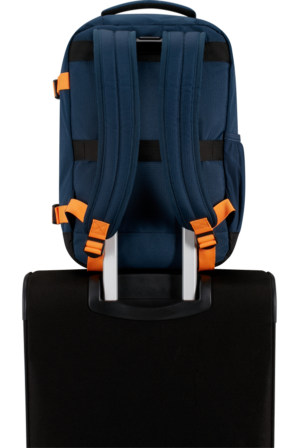 Mochila de Cabine S Azul-Marinho/Laranja Radiante - Take2Cabin | American Tourister