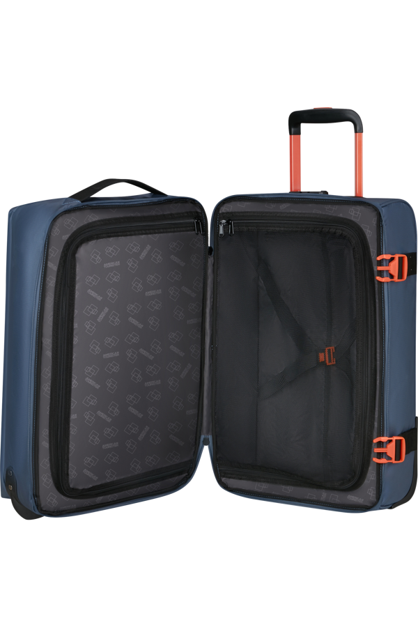 Saco de Viagem 55cm 2 Rodas Azul/Laranja - Urban Track | American Tourister